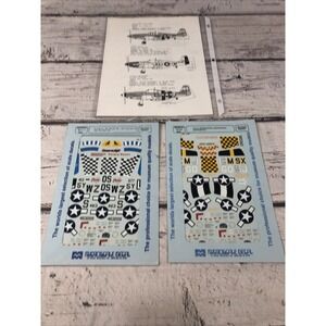 Microscale 1/48th Sherman was Right 48-0172 +Stars Look Down 48-205 Decals NEW